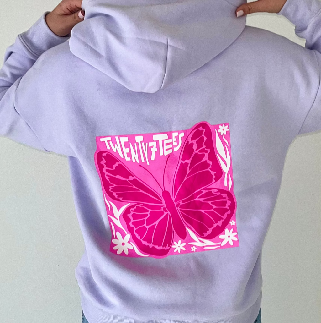 Purple Butterfly Bloom