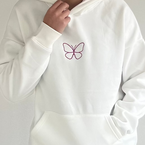 White Butterfly Bloom